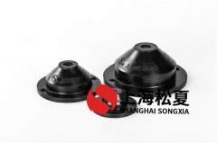 安裝圓形橡膠式減震器應(yīng)該注意什么？